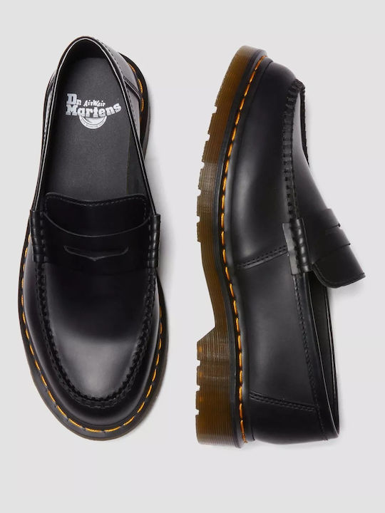 Penton Leder Herren Mokassins in Schwarz Farbe