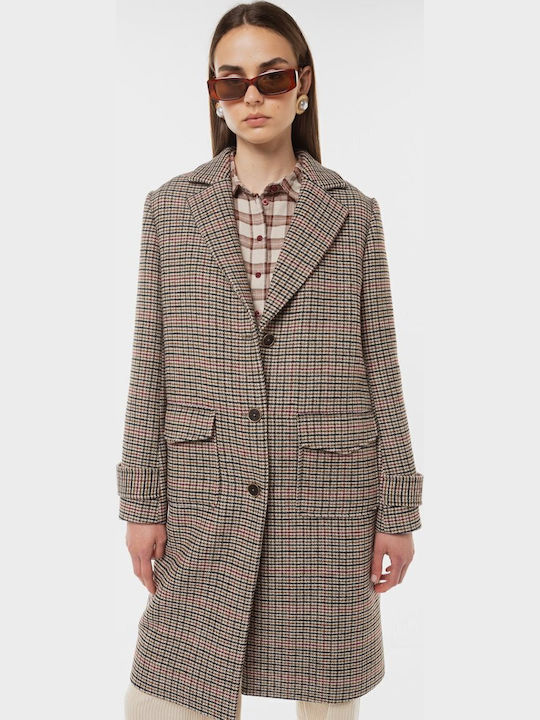 Rosalia Women's Coat with Buttons