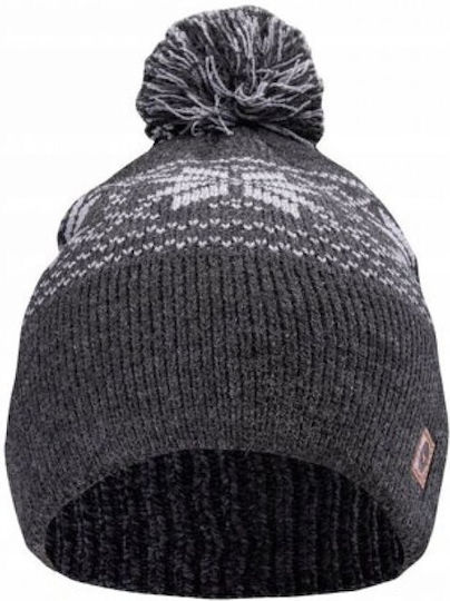 Pom Pom Beanie Unisex Beanie Knitted in Black color