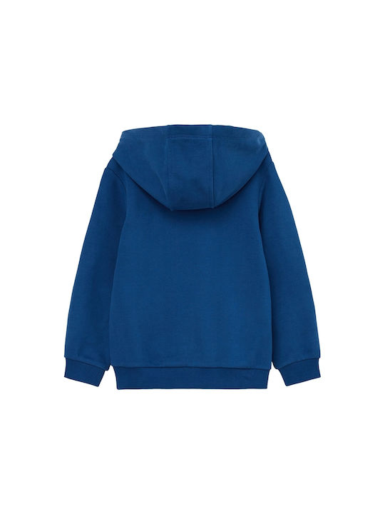 S.Oliver Kinder Sweatshirt mit Kapuze Blau