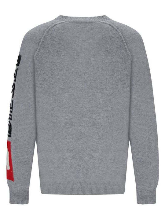 Diesel Men's Long Sleeve Sweater Gray