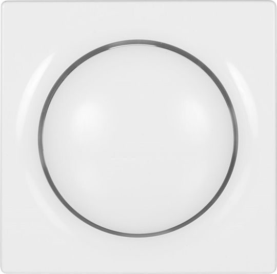 Fibaro Стенен Еднопосочен Стенен Прекъсвач с Бял Рамка