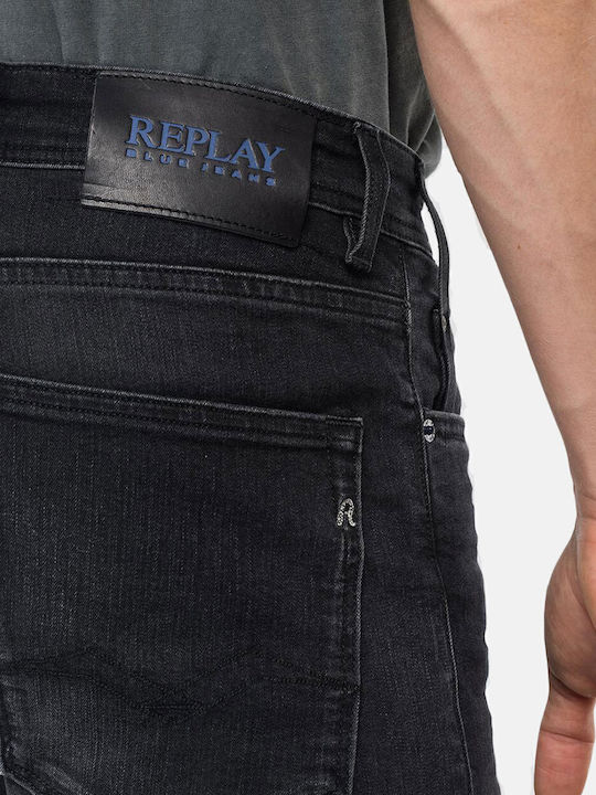 Herrenshorts Jeans Gray
