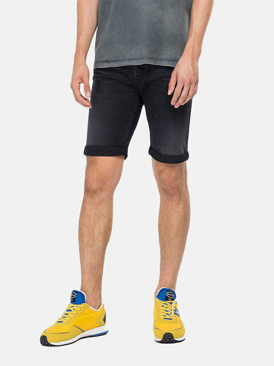Herrenshorts Jeans Gray