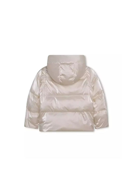 Michael Kors Quilted Coat White