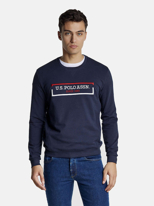 U.S. Polo Assn. Herren Sweatshirt Blau