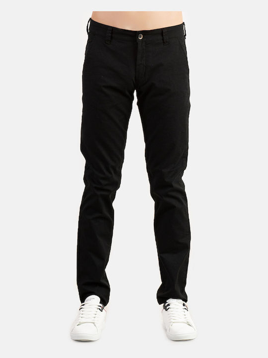 Cover Jeans Men's Trousers Chino Black