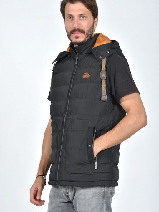 Безръчно яке Puffer Черно