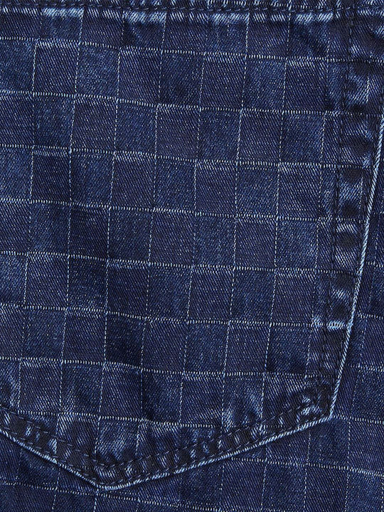 Herrenshorts Jeans Marineblau
