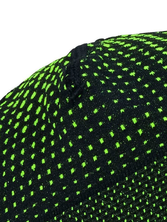 Beanie Unisex Σκούφος Πλεκτός σε Μαύρο χρώμα