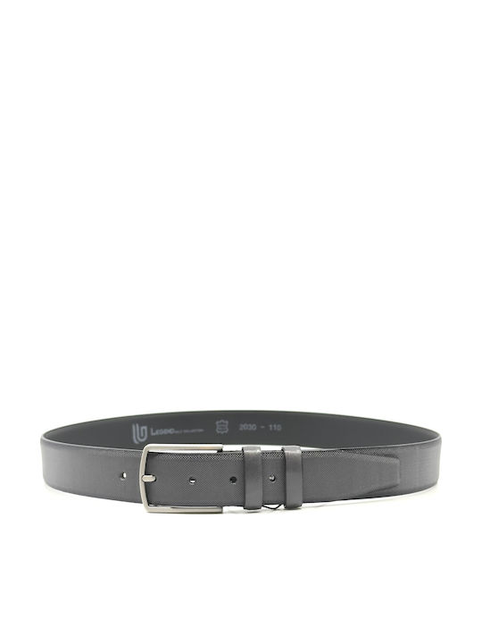 Herren Gürtel Leder Gray