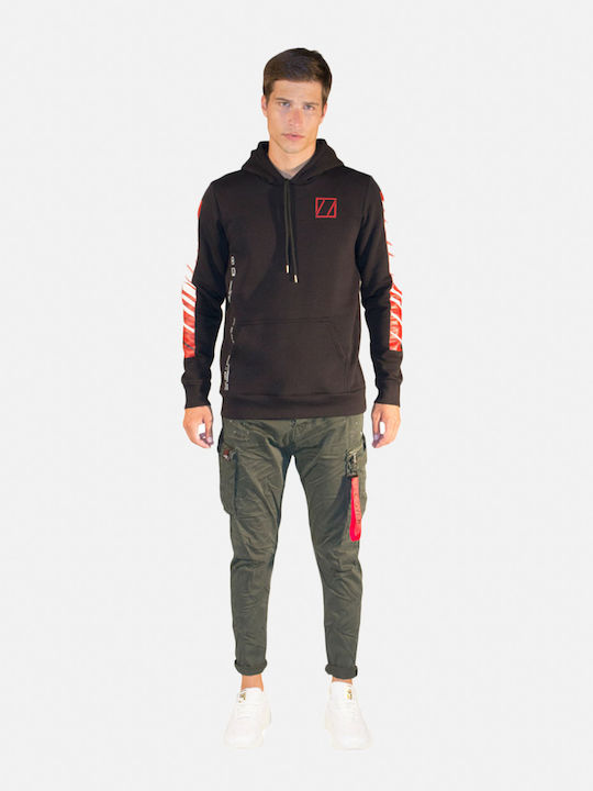 Trousers Cargo Elastic in Super Skinny Fit Black