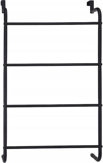 vidaXL Raft de haine de Baie Simplu ​73x73cm Negru