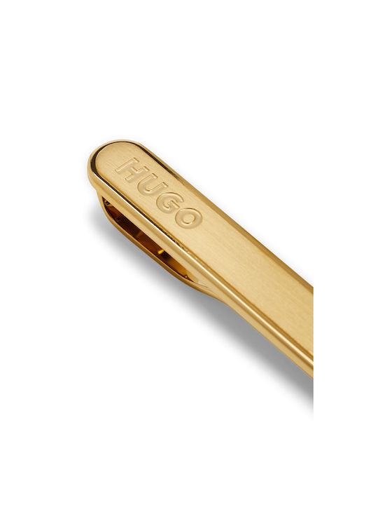 Hugo Boss Tie Clip Gold