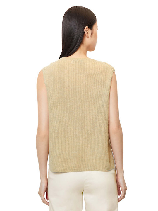 Marc O'Polo Winter Women's Blouse Sleeveless Beige