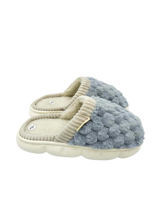 Winter Women's Slippers Gray
