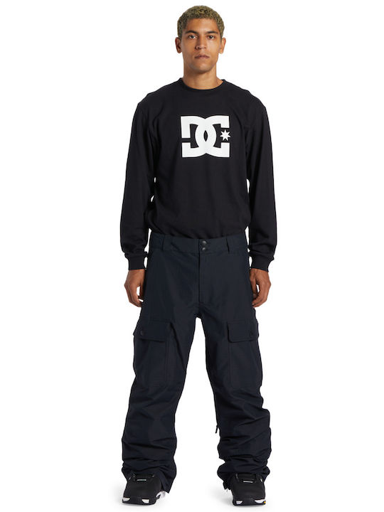 DC Code ADYTP03039-KVJ0 Ανδρικό Παντελόνι Σκι & Snowboard Μαύρο