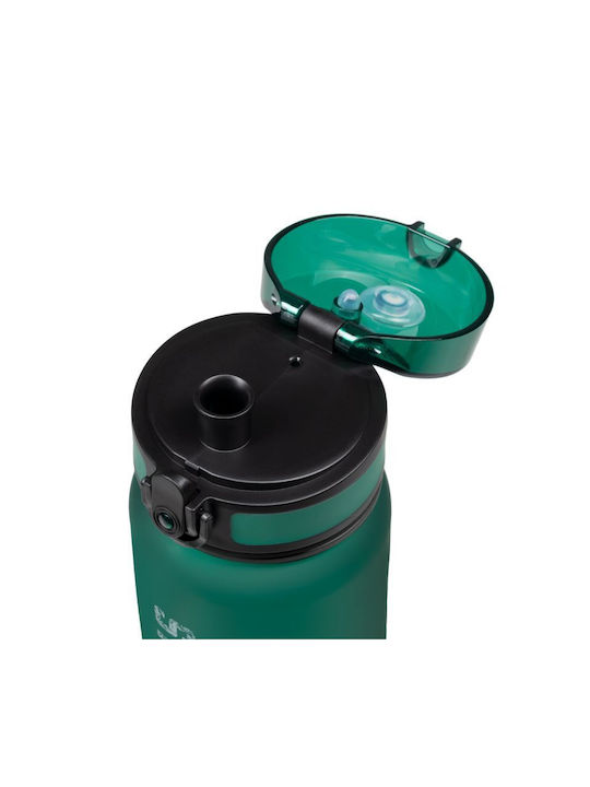 Alpinus Αθλητικό Παγούρι Πλαστικό 650ml Πράσινο
