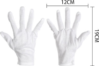 Tpster Safety Gloves White