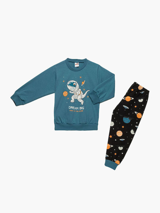 Minerva Pijama pentru copii De iarnă Blue Steel Dream Big