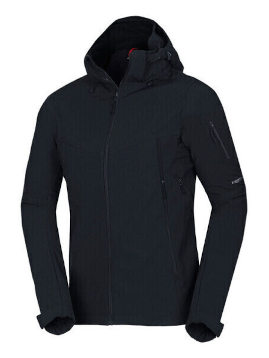 Winter Jacket Softshell Waterproof and Windproof Black