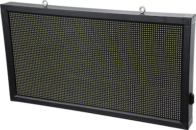 GloboStar Display LED Beschriftung Einseitig Wasserdicht 104x56cm Weiß