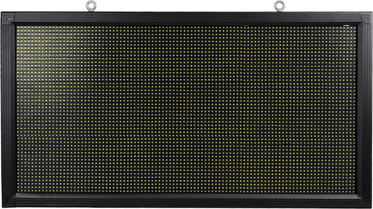 GloboStar Display LED Sign One - Sided Waterproof 104x56cm White