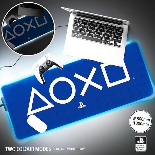 Paladone Playstation Gaming Mouse Pad XXL (800mm) Μπλε PP11443PS