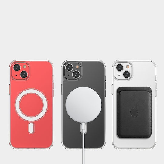 Back Cover Tempered Glass / Silicon Transparent (iPhone 15)
