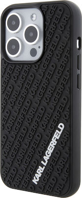 Karl Lagerfeld 3d Rubber Back Cover Multicolour (iPhone 15 Pro)