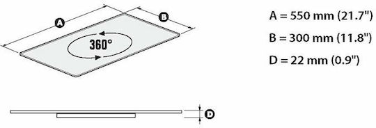 Meliconi Rotobase Elite M 360 070-0554