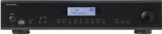 Rotel A12MKII Integrated Hi-Fi Amplifier Stereo 120W/4Ω 60W/8Ω Black