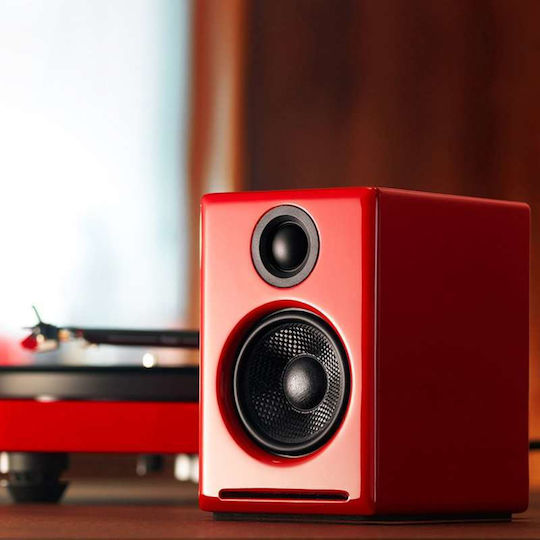 Audioengine A2+ Aktive Lautsprecher 2 Anzahl von Fahrern 60W (Paar) Rot
