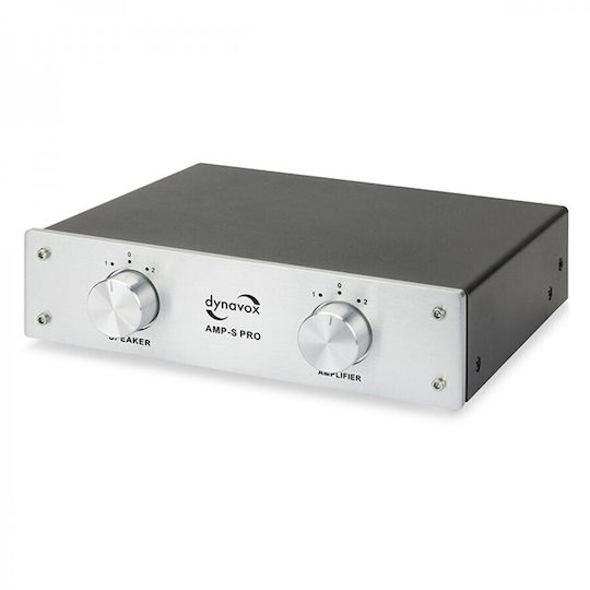 Dynavox AMP-S Pro Audio Selector Switch Ασημί