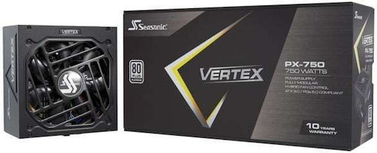 Seasonic VERTEX PX 750W Μαύρο Τροφοδοτικό Υπολογιστή Full Modular 80 Plus Platinum