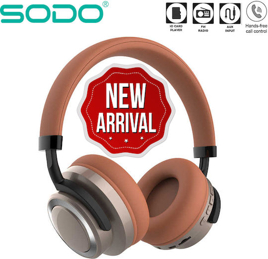 Sodo SD-1005 Fără fir / Cu fir On Ear Căști cu Radio cu 8 ore de Funcționare Aurii