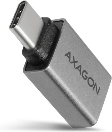 Axagon Μετατροπέας USB-C male σε USB-A female Γκρι 1τμχ RUCM-AFA