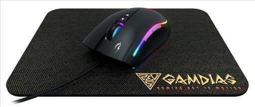 Gamdias Zeus E3 + NYX E1 RGB Gaming Mouse 3600 DPI Negru