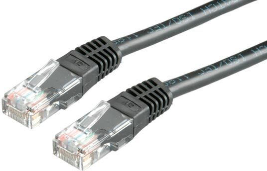 Value U/UTP Cat.6 (Gigabit) Network Cable Ethernet 10m Black