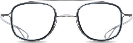 Dita Metal Prescription Eyeglass Frame in Silver Titanium DTX118-01-46