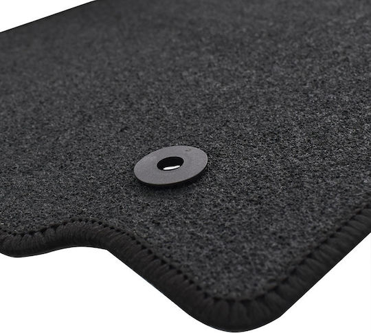 Rigum Set of Front and Rear Mats 4pcs for Ford Tourneo Connect / Transit Connect 2013+ Black