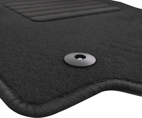 Rigum Set of Front and Rear Mats 4pcs for Ford B-Max 2015+ Black