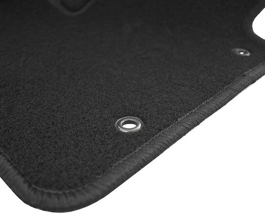 Rigum Set of Front and Rear Mats 4pcs for Toyota Land Cruiser 2010 2014 Black