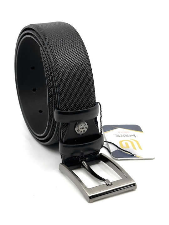 Men's Belt Leather Black