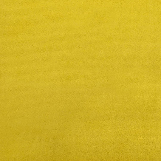 Kinderbett Schlafsofa Mit Samt Gelb Mit Lattenrost Für Matratze 100x200cm