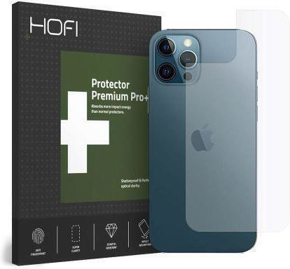 Hofi Back Film Hybrid Glass for iPhone 12 Pro Max Transparent