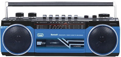 Trevi RR 501 BT Radio portabil Cu baterie cu Bluetooth și USB Albastru