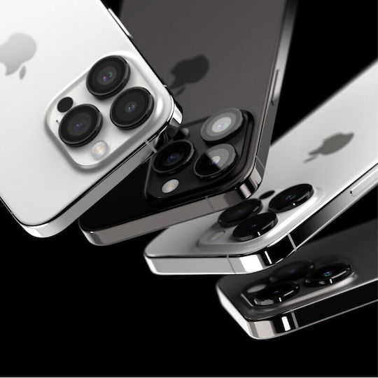 Ringke Frame Protector Camera Protection Tempered Glass Black for the iPhone 15 Pro