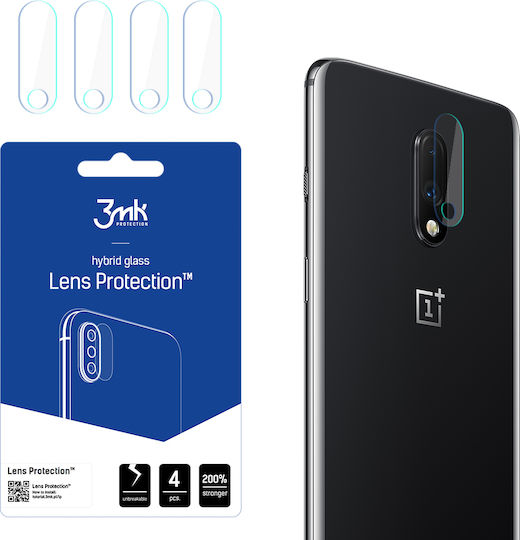 3MK Glass Protector Προστασία Κάμερας Tempered Glass Διάφανο για το OnePlus 7