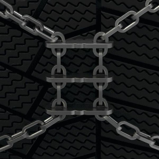 Konig XG Cross No 233 Anti-slip Chains Thickness 9mm Passenger & 4x4 Car 2pcs